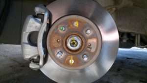 How to compress brake caliper