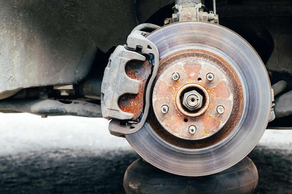 Causes of Rust in Brake Rotors