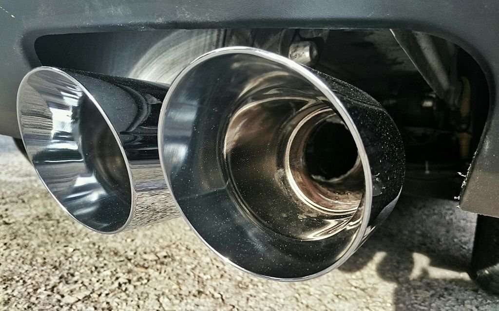 exhaust close up